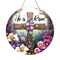 He is Risen Sign Wreath for Front Door Decor Religious Cross Easter Hanging Door Decorations, Farmhouse Flower He is Risen Door Sign Hanger for Home Spring Wall Indoor Outdoor Decorations